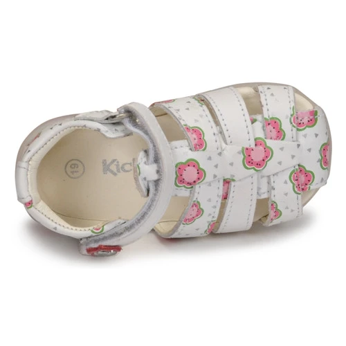 Kickers BIGFLO-2 Couleur Blanc / Rose 8 Kickers BIGFLO-2 Couleur Blanc / Rose – Image 6