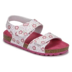 Kickers SUMMERKRO Couleur Rose / Blanc