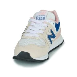 New Balance 574 Couleur Blanc / Bleu -Geox Boutique 21324125 500 C