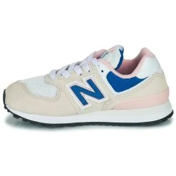 New Balance 574 Couleur Blanc / Bleu -Geox Boutique 21324125 500 D