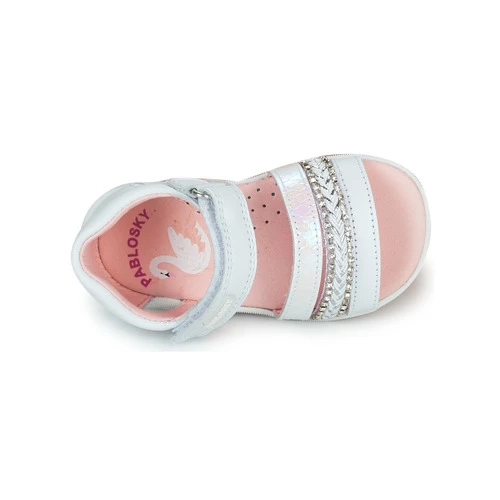 Pablosky TODIL Couleur Blanc / Argenté 8 Pablosky TODIL Couleur Blanc / Argenté – Image 6