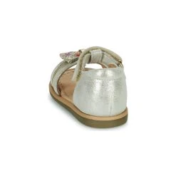 Shoo Pom TITY NEW KNOT Couleur Argenté -Geox Boutique 21547931 500 E