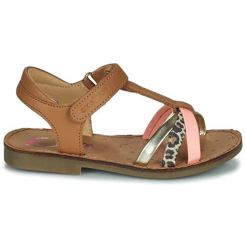 Shoo Pom HAPPY SALOME Couleur Marron / Rose 4 Shoo Pom HAPPY SALOME Couleur Marron / Rose – Image 2