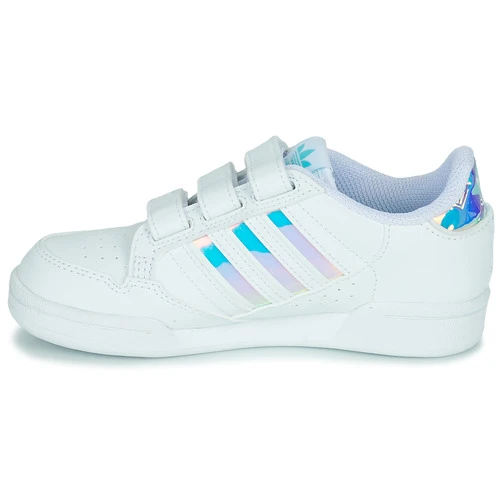 Adidas Originals CONTINENTAL 80 STRI Couleur Blanc / Iridescent 6 Adidas Originals CONTINENTAL 80 STRI Couleur Blanc / Iridescent – Image 4