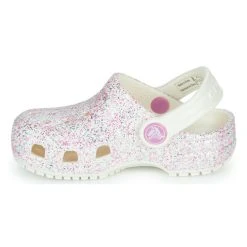 Crocs CLASSIC GLITTER CLOG T Couleur Blanc -Geox Boutique 21667447 500 D