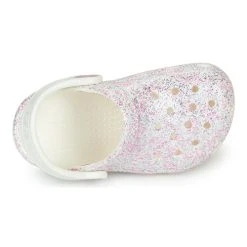 Crocs CLASSIC GLITTER CLOG T Couleur Blanc -Geox Boutique 21667447 500 F
