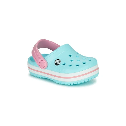 Crocs CROCBAND CLOG T Couleur Bleu / Rose 3 Crocs CROCBAND CLOG T Couleur Bleu / Rose