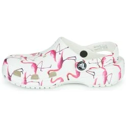 Crocs CLASSIC POOL PARTY CLOG K Couleur Blanc / Rose -Geox Boutique 21667505 500 D