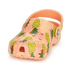 Crocs CLASSIC POOL PARTY CLOG K Couleur Rose / Jaune -Geox Boutique 21667506 500 C
