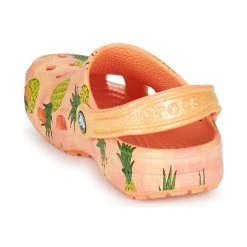 Crocs CLASSIC POOL PARTY CLOG K Couleur Rose / Jaune -Geox Boutique 21667506 500 E