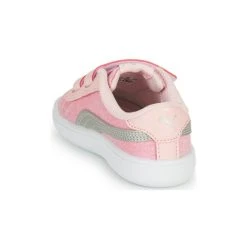 Puma SMASH V2 GLITZ GLAM V INF Couleur Rose / Gris -Geox Boutique 22258505 500 E