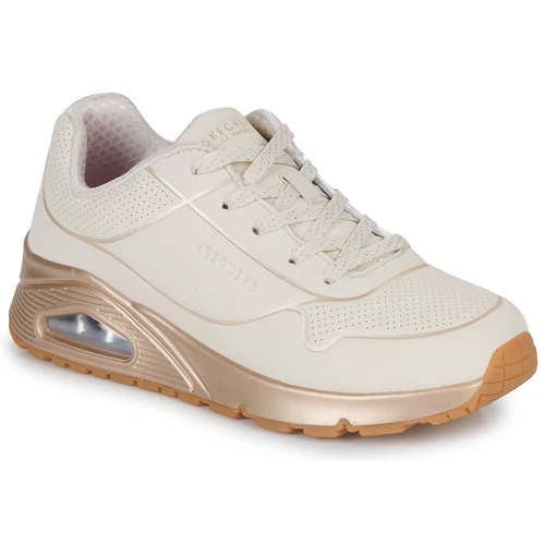 Skechers UNO GEN1 Couleur Beige / Doré 3 Skechers UNO GEN1 Couleur Beige / Doré