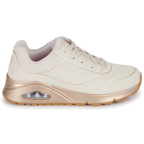 Skechers UNO GEN1 Couleur Beige / Doré 4 Skechers UNO GEN1 Couleur Beige / Doré – Image 2