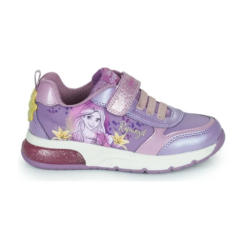 Geox J SPACECLUB GIRL E Couleur Violet 4 Geox J SPACECLUB GIRL E Couleur Violet – Image 2