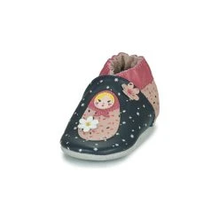 Robeez FLOWERDOLLS Couleur Marine / Rose 10 Robeez FLOWERDOLLS Couleur Marine / Rose -Geox Boutique 22813823 500 C