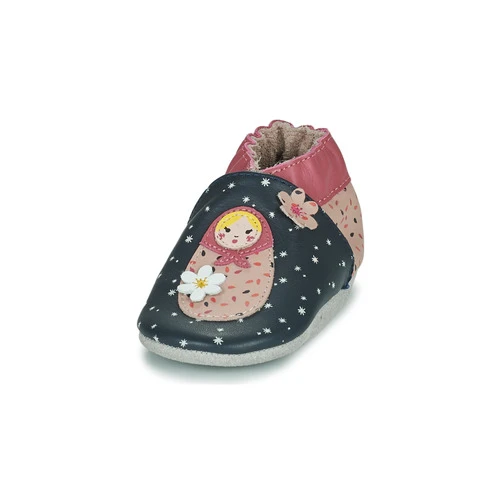 Robeez FLOWERDOLLS Couleur Marine / Rose 5 Robeez FLOWERDOLLS Couleur Marine / Rose – Image 3