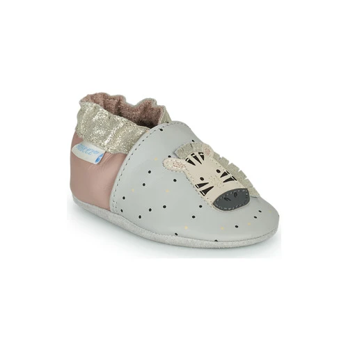Robeez CUTE ZEBRA Couleur Gris / Rose 3 Robeez CUTE ZEBRA Couleur Gris / Rose