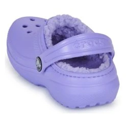 Crocs CLASSIC LINED CLOG T Couleur Violet -Geox Boutique 22947871 500 E