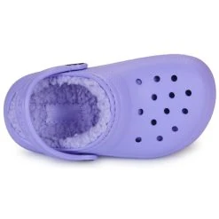 Crocs CLASSIC LINED CLOG T Couleur Violet -Geox Boutique 22947871 500 F