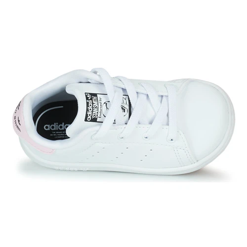 Adidas Originals STAN SMITH EL I Couleur Blanc / Rose 8 Adidas Originals STAN SMITH EL I Couleur Blanc / Rose – Image 6