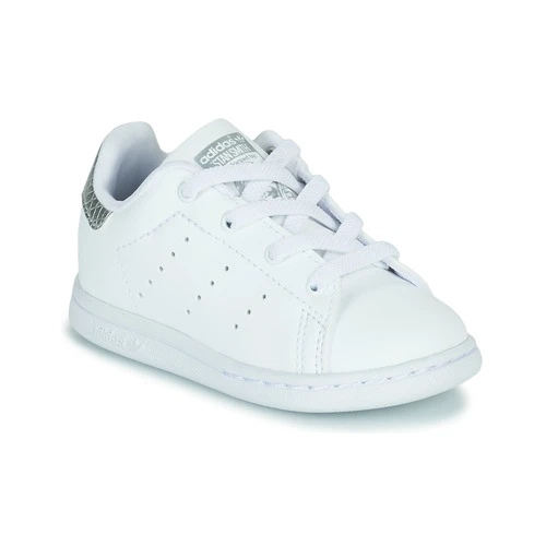 Adidas Originals STAN SMITH EL I Couleur Blanc / Argent 3 Adidas Originals STAN SMITH EL I Couleur Blanc / Argent