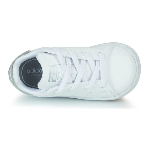 Adidas Originals STAN SMITH EL I Couleur Blanc / Argent 8 Adidas Originals STAN SMITH EL I Couleur Blanc / Argent – Image 6