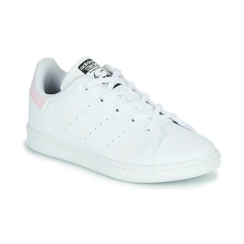 Adidas Originals STAN SMITH C Couleur Blanc / Rose 3 Adidas Originals STAN SMITH C Couleur Blanc / Rose