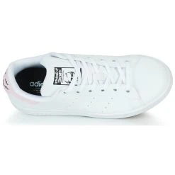 Adidas Originals STAN SMITH J Couleur Blanc / Rose 13 Adidas Originals STAN SMITH J Couleur Blanc / Rose -Geox Boutique 22969697 500 F