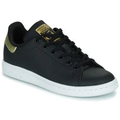 Adidas Originals STAN SMITH J Couleur Noir / Doré