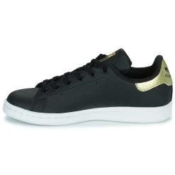 Adidas Originals STAN SMITH J Couleur Noir / Doré -Geox Boutique 22969698 500 D