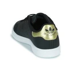 Adidas Originals STAN SMITH J Couleur Noir / Doré -Geox Boutique 22969698 500 E