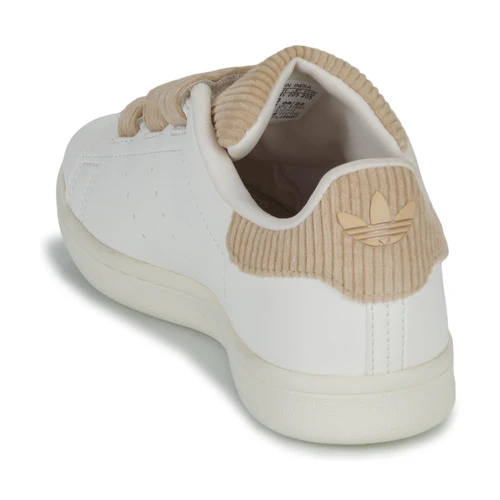 Adidas Originals STAN SMITH CF C Couleur Blanc / Beige 7 Adidas Originals STAN SMITH CF C Couleur Blanc / Beige – Image 5