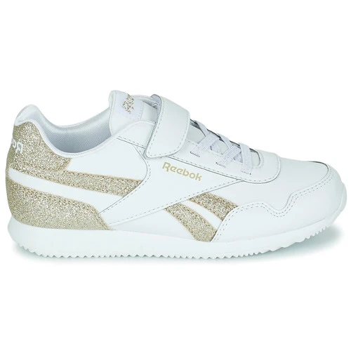 Reebok Classic REEBOK ROYAL CL JOG Couleur Blanc / Doré 4 Reebok Classic REEBOK ROYAL CL JOG Couleur Blanc / Doré – Image 2