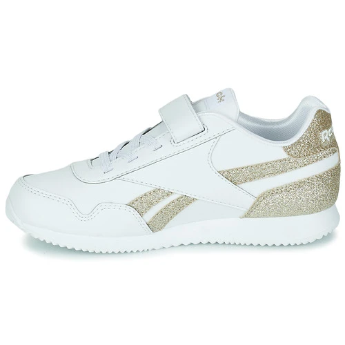 Reebok Classic REEBOK ROYAL CL JOG Couleur Blanc / Doré 6 Reebok Classic REEBOK ROYAL CL JOG Couleur Blanc / Doré – Image 4