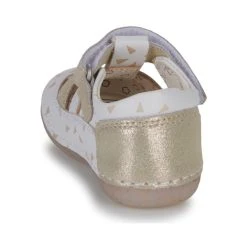 Kickers SUSHY Couleur Blanc / Doré -Geox Boutique 23822155 500 E