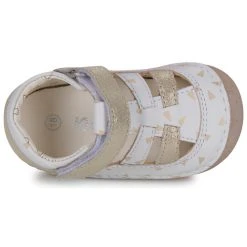 Kickers SUSHY Couleur Blanc / Doré -Geox Boutique 23822155 500 F