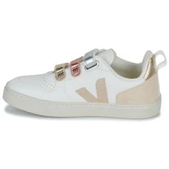 Veja SMALL V-10 Couleur Blanc / Rose -Geox Boutique 23964183 500 D