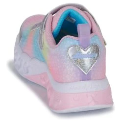 Skechers FLUTTER HEART LIGHTS Couleur Multicolore 12 Skechers FLUTTER HEART LIGHTS Couleur Multicolore -Geox Boutique 24130821 500 E