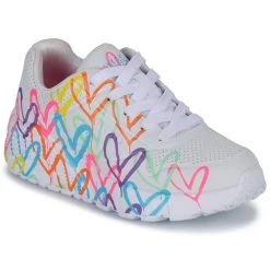 Skechers UNO LITE Couleur Blanc / Multicolore