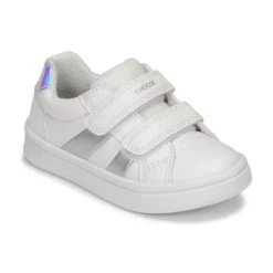 Geox J DJROCK GIRL A Couleur Blanc / Iridescent