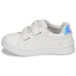 Geox J DJROCK GIRL A Couleur Blanc / Iridescent -Geox Boutique 24229054 500 D