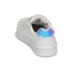 Geox J DJROCK GIRL A Couleur Blanc / Iridescent -Geox Boutique 24229054 500 E