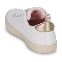 Geox J GISLI GIRL B Couleur Blanc / Rose -Geox Boutique 24229055 500 E