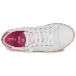 Geox J GISLI GIRL B Couleur Blanc / Rose -Geox Boutique 24229055 500 F
