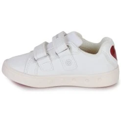 Geox J SKYLIN GIRL A Couleur Blanc / Rouge -Geox Boutique 24229064 500 D