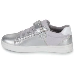 Geox J DJROCK GIRL Couleur Argenté -Geox Boutique 24229116 500 D