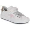 Geox JR KILWI GIRL Couleur Blanc / Rose -Geox Boutique 24229126 500 A