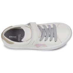 Geox JR KILWI GIRL Couleur Blanc / Rose -Geox Boutique 24229126 500 F