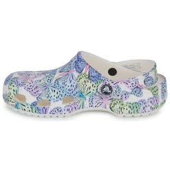 Crocs CLASSIC BUTTERFLY CLOG K Couleur Blanc / Violet -Geox Boutique 24300391 500 D