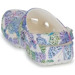 Crocs CLASSIC BUTTERFLY CLOG K Couleur Blanc / Violet -Geox Boutique 24300391 500 E